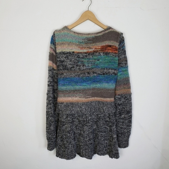 Anthropologie Sleeping on Snow Colorfield Belted Cardingan - Picture 5 of 7